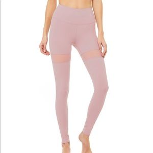 Alo Yoga Thigh High Legging in light plum